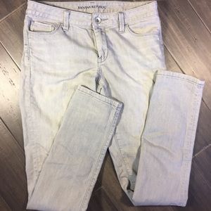 Banana Republic Grey Straight Leg Jeans